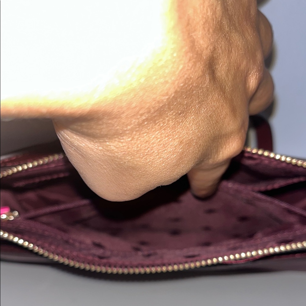 Kate Spade Burgundy Crossbody Bag - Picture 8 of 9